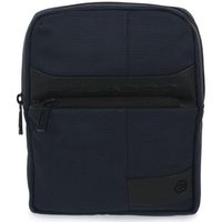 piquadro bolso blu borsello in pelle para hombre