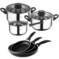 san ignacio pk329 bateria de cocina 5 piezas  set 3 sartenes 1620 y 24cm