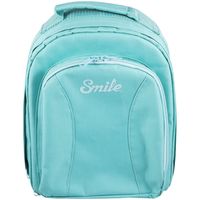 smile smart mochila para camara turquesa