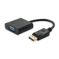 equip adaptador displayport macho a vga hembra 025m