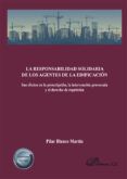 la responsabilidad solidaria de los agentes de la edificacion