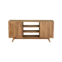 mueble de bano de madera teca maciza de 160 cm