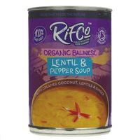 rifco organic balinese lentil  pepper soup - 400g