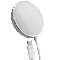 ksix magcharge cargador inalambrico para iphone 12 blanco