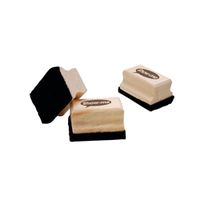 show-me mini wooden handled felt whiteboard eraser 30 pack wme30