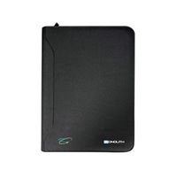 monolith blueline zipped conference folder a4 black 3351