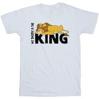 disney camiseta manga larga the lion king daddy is king para nina