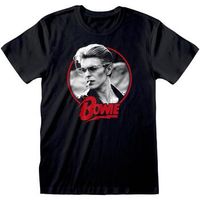 david bowie camiseta manga larga smoking para mujer