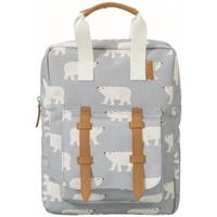 fresk mochila polar bear mini backpack - grey para nino