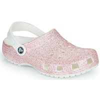 crocs zuecos classic glitter clog k para nina