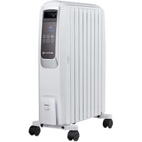 grunkel rac-8 piros radiador digital de aceite 8 elementos 2000w blanco