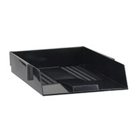 avery original standard letter tray black 44char