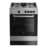 beko fsg62000dxl cocina gas 4 fuegos acero inoxidable