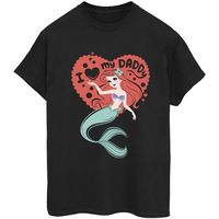 disney camiseta manga larga the little mermaid daddy para mujer