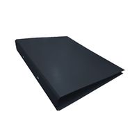 black a4 2-ring ring binder 10 pack