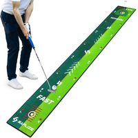 tapete de practica de golf de dos velocidades green de golf con respaldo antideslizante para uso en interiores y exteriores