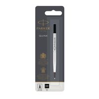 parker quink fountain pen refill long cartridges black pack 12