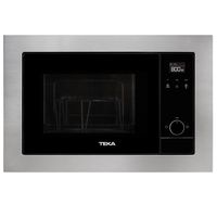 teka ms 620 bis microondas con grill integrable 700w negroinox