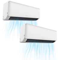 infiniton multi-a232b aire acondicionado split 2x1 con bomba de calor 9000btu