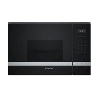 siemens be525lms0 microondas con grill integrable 20l 800w negro