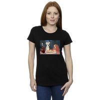 disney camiseta manga larga lady and the tramp para mujer