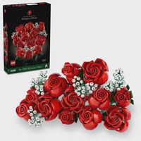 lego 10328 icons ramo de rosas set de construccion floral ornamental para adultos incluye