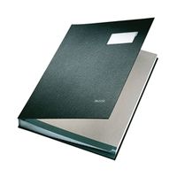 leitz hard cover signature book 240x340mm black