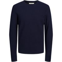 jack  jones jersey 12238557 jprblumiguel knit crew neck noos maritime blue para hombre