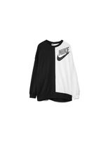 sudadera nike sportswear mujer blackwhite