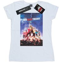 the big bang theory camiseta manga larga bi9577 para mujer