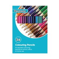 classmaster colouring pencils assorted 36 pack