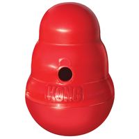 kong wobbler dog toy - small 15 x 11 cm