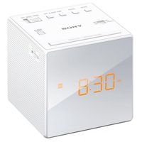 sony icf-c1 radio despertador blanco