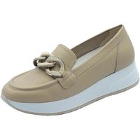 melluso mocasines r20085 carla dec latte para mujer