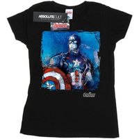 marvel camiseta manga larga bi8674 para mujer