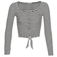 pepe jeans blusa falbala para mujer