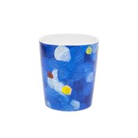 taza expreso  azul porcelana  5 x 0 x 6 cm