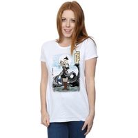 disney camiseta manga larga the last jedi para mujer