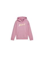 sudadera de casual puma ess script metallic hoodie fl g nina ros