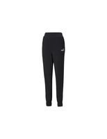 pantalones puma essentials embroidery mujer black