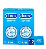 durex preservativos natural 12 12 unidades duplo