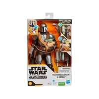 star wars figura the mandalorian grogu interactiva 30cm