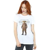 disney camiseta manga larga the rise of skywalker para mujer