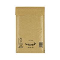 mail lite bubble postal bag gold b00-120x210 pack of 100 101098090