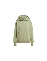 sudadera adidas all szn fleece loose mujer verde