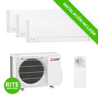 aa 3x1 mitsubishi electric mxz-3f wifi 2x21503010 fg instalacion incluida