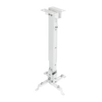 tooq soporte proyector universal inclinable techo blanco