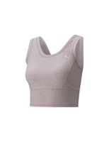 top de fitness puma studio yogini luxe crop tank w violet