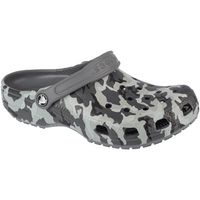 crocs pantuflas classic spray camo kids clog para nino