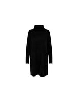 vestido only jana cowlnck wool negro mujer